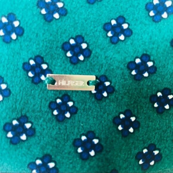 Tommy Hilfiger green and blue sleeveless top - Picture 5 of 6